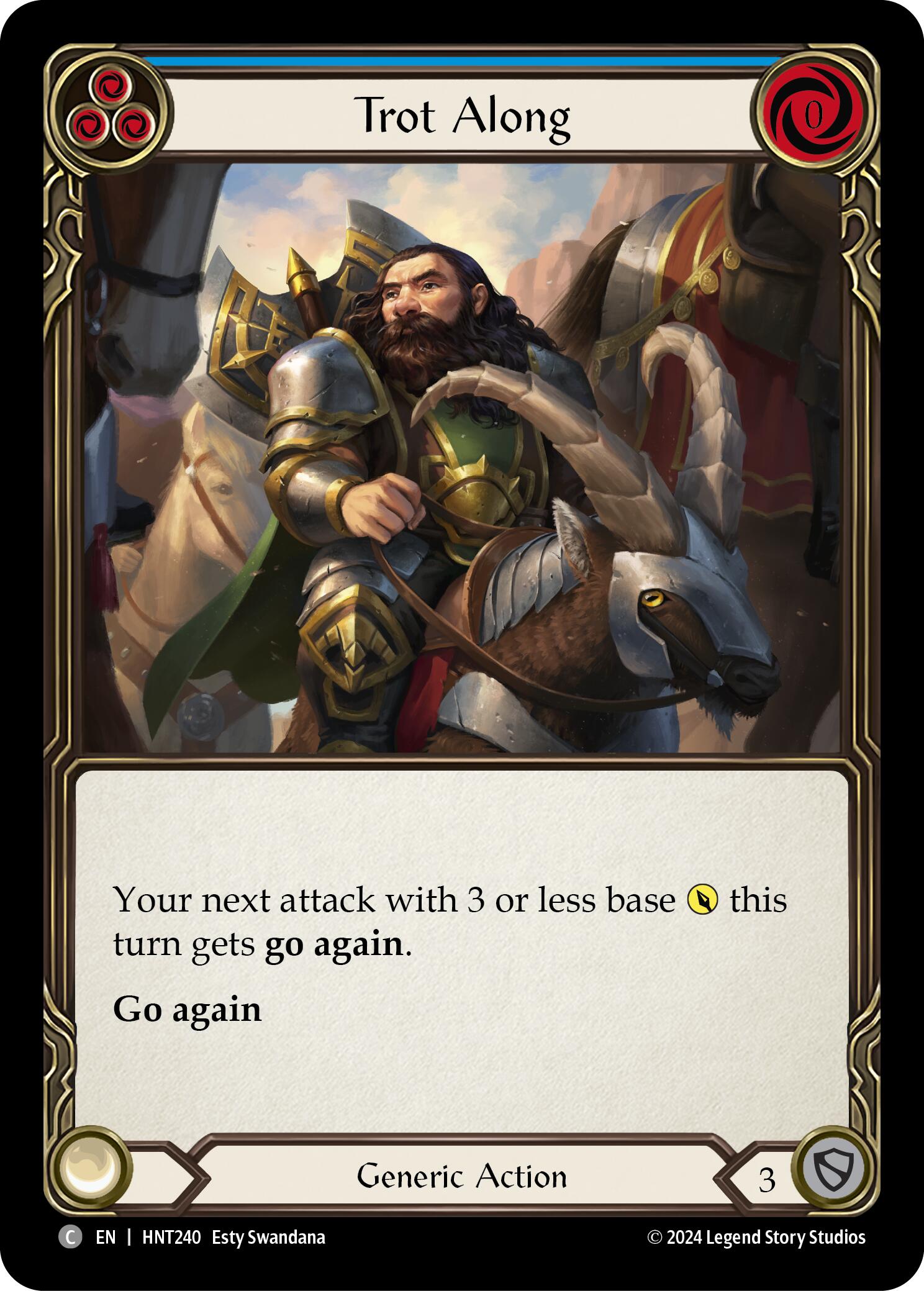 Trot Along (Blue) [HNT240] (The Hunted) | Good Games Modbury