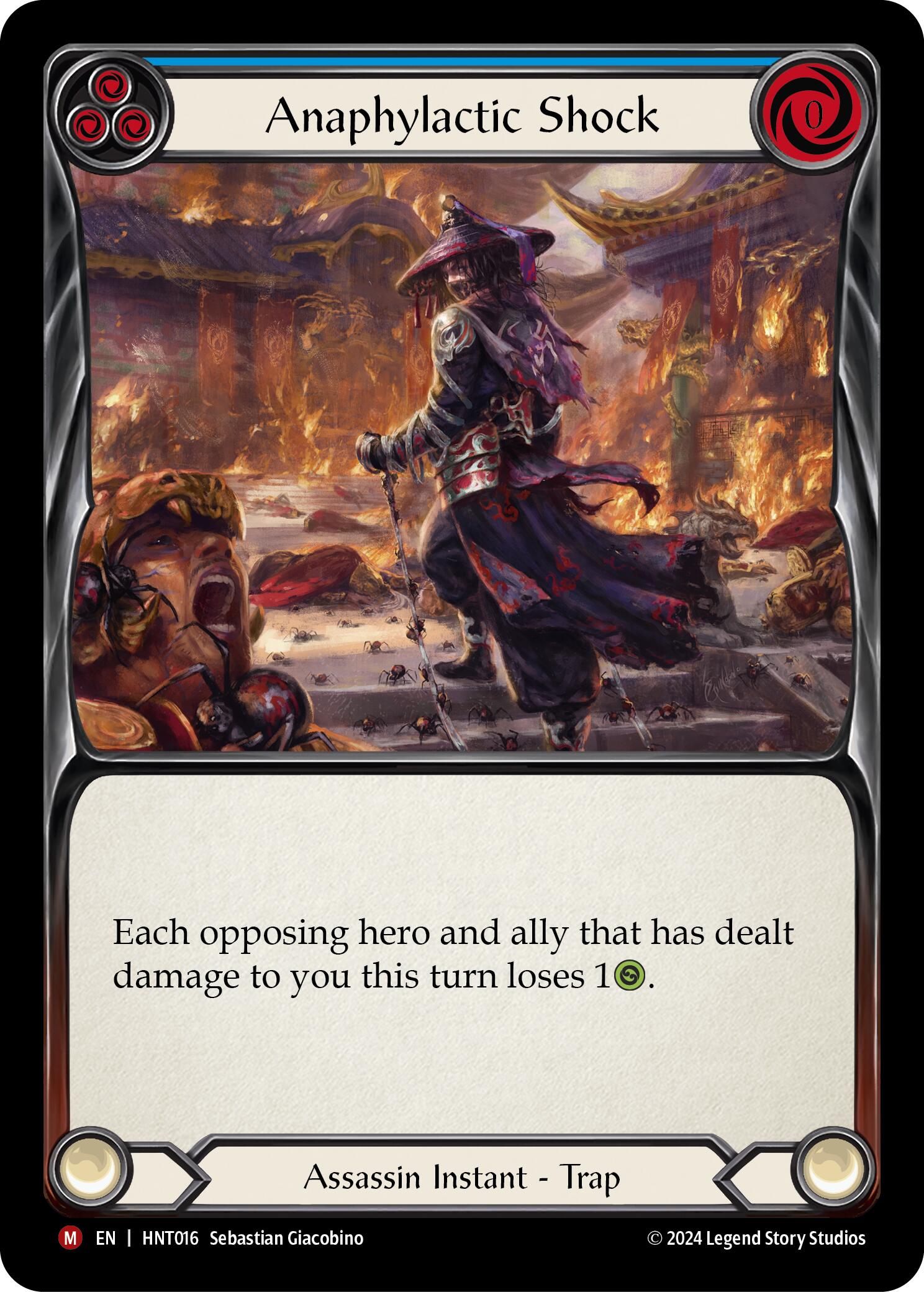 Anaphylactic Shock [HNT016] (The Hunted)  Rainbow Foil | Good Games Modbury