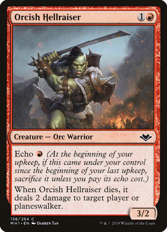 Orcish Hellraiser 136/254 (Modern Horizons)  | Good Games Modbury