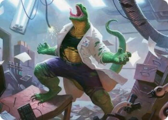 Lizard Connorss Curse Art Card 18 (Art Series: Marvel's Spider-Man)  | Good Games Modbury
