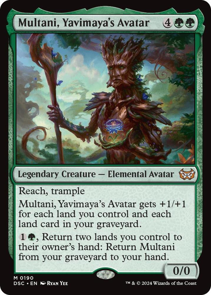 Multani, Yavimaya's Avatar 190/40 (Commander: Duskmourn: House of Horror)  | Good Games Modbury