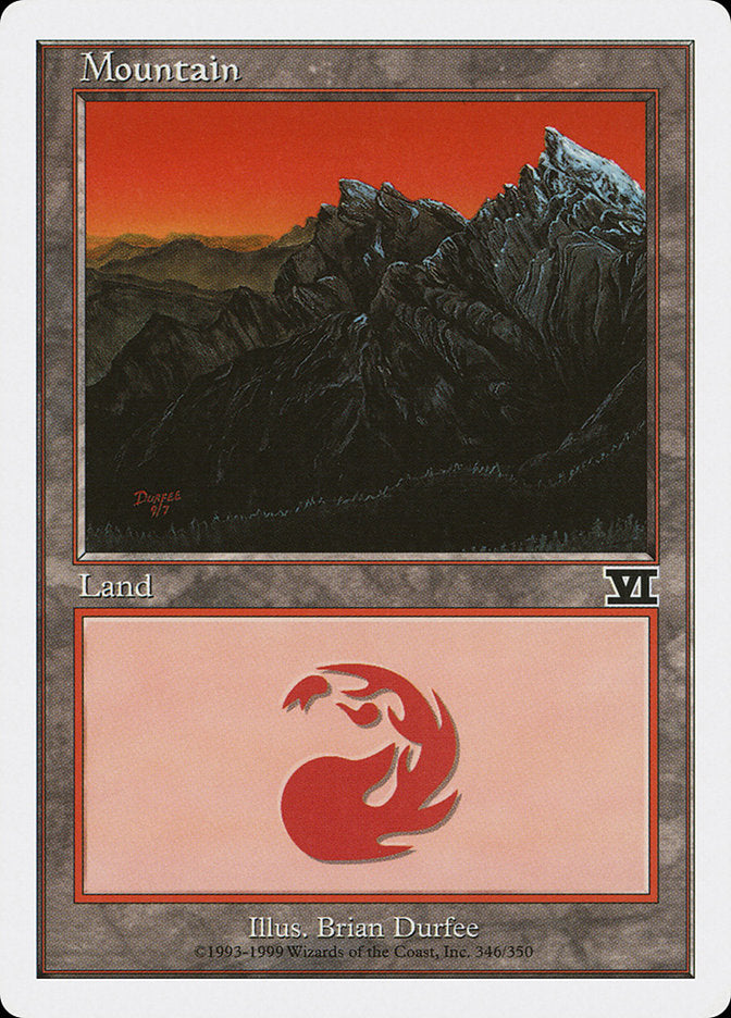 Mountain (346) [Classic Sixth Edition] | Good Games Modbury