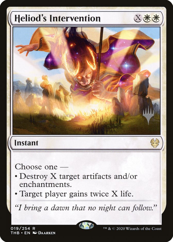 Heliod's Intervention (Promo Pack) [Theros Beyond Death Promos] | Good Games Modbury