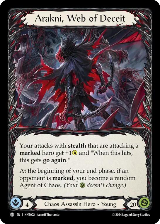 Arakni, Web of Deceit // Cindra [HNT002//HNT055] (The Hunted) | Good Games Modbury