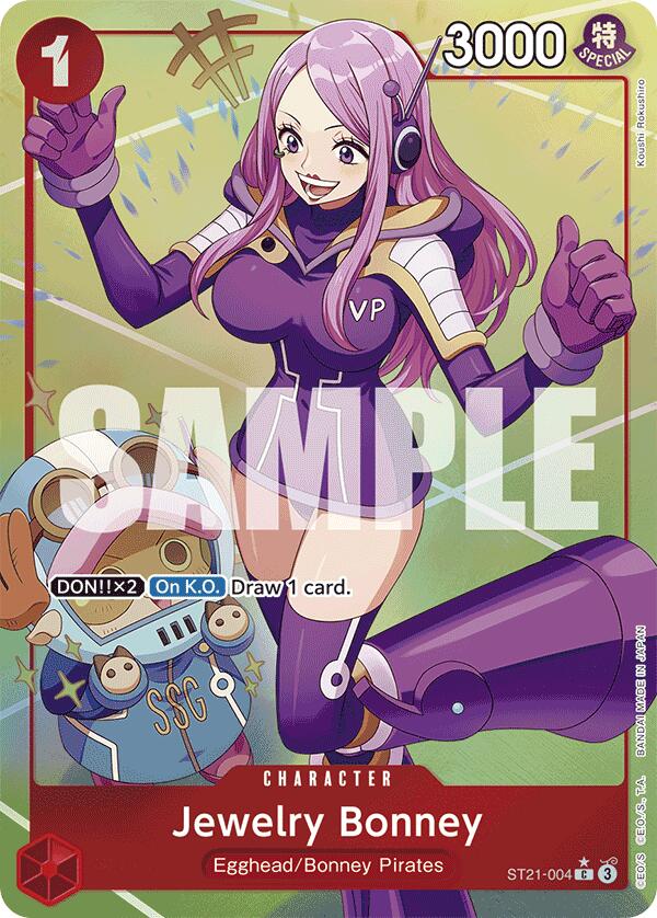 Jewelry Bonney (Parallel) [Starter Deck EX: Gear 5] | Good Games Modbury
