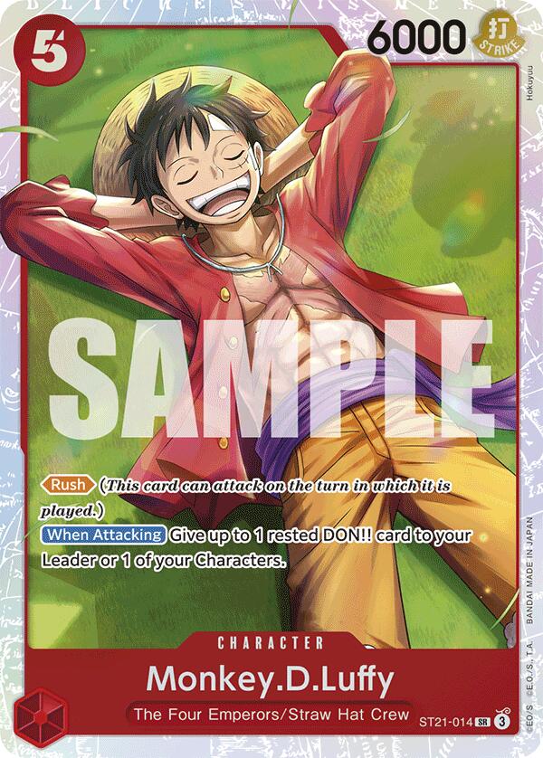 Monkey.D.Luffy [Starter Deck EX: Gear 5] | Good Games Modbury