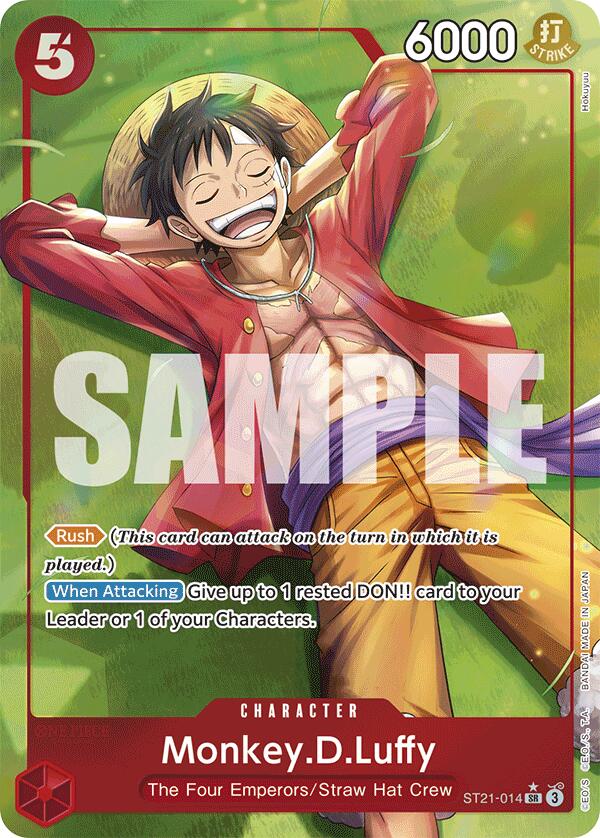 Monkey.D.Luffy (Parallel) [Starter Deck EX: Gear 5] | Good Games Modbury