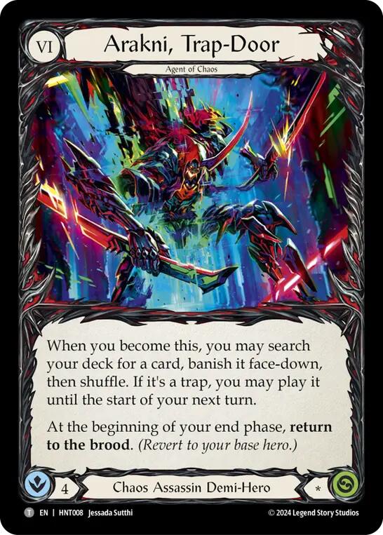 Arakni, Tarantula // Arakni, Trap-Door [HNT007//HNT008] (The Hunted) | Good Games Modbury