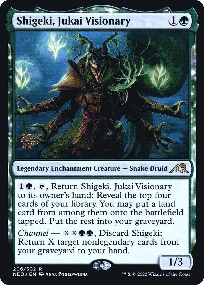 Shigeki Jukai Visionary 206s/157 (Prerelease Cards)  - Foil | Good Games Modbury