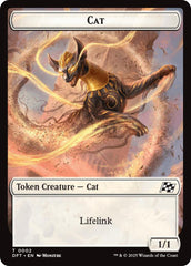 Cat // Thopter (0010) Double-Sided Token [Aetherdrift Tokens] | Good Games Modbury