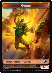 Goblin // Thopter (0010) Double-Sided Token [Aetherdrift Tokens] | Good Games Modbury