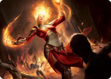 Light Up the Night Art Card [Innistrad: Midnight Hunt Art Series] | Good Games Modbury