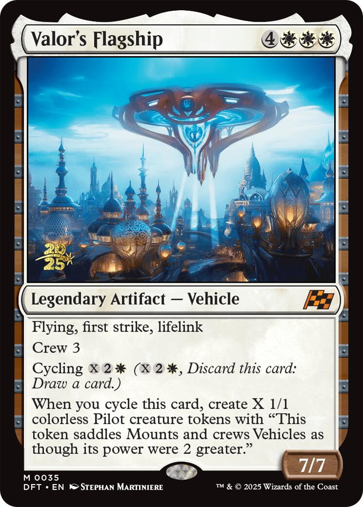 Valor's Flagship [Aetherdrift Prerelease Promos] | Good Games Modbury