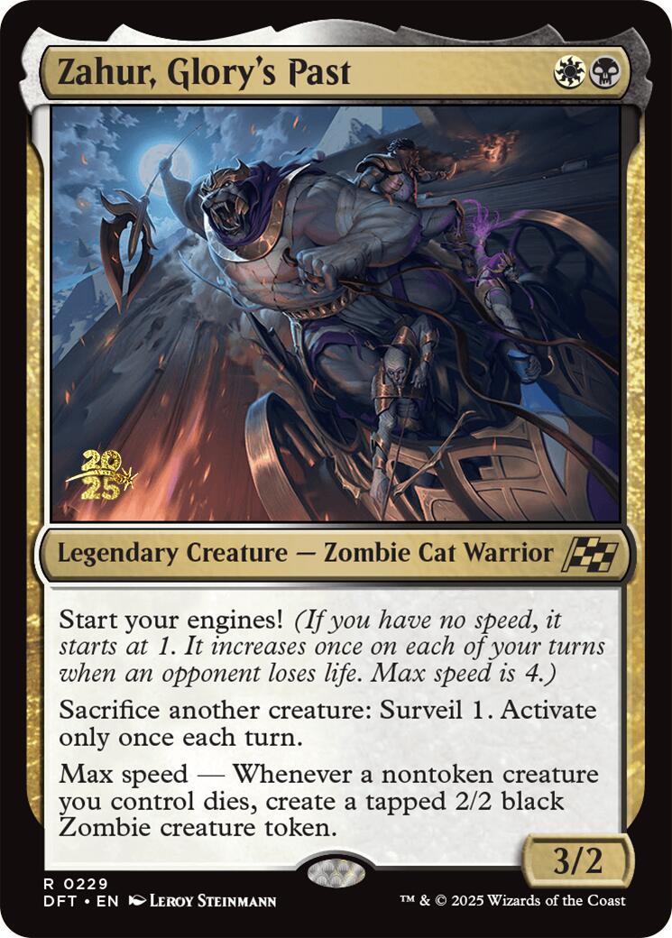 Zahur, Glory's Past [Aetherdrift Prerelease Promos] | Good Games Modbury