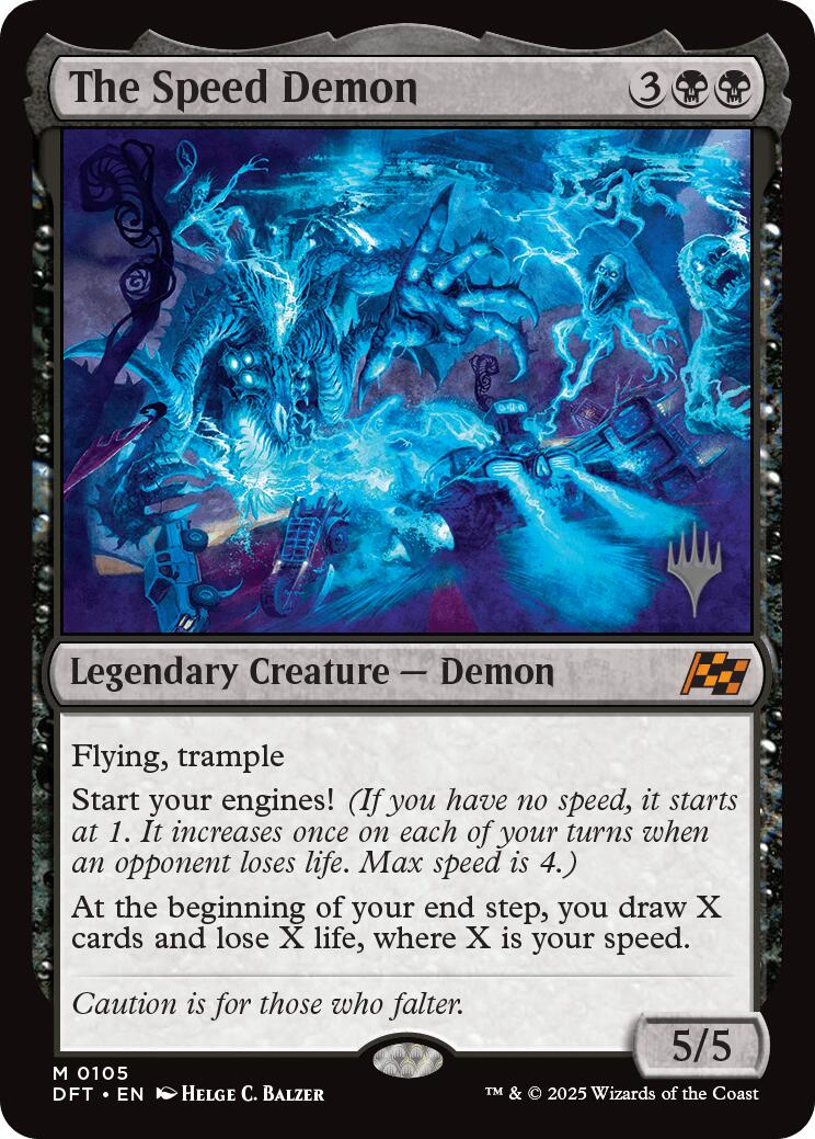 The Speed Demon [Aetherdrift Promos] | Good Games Modbury