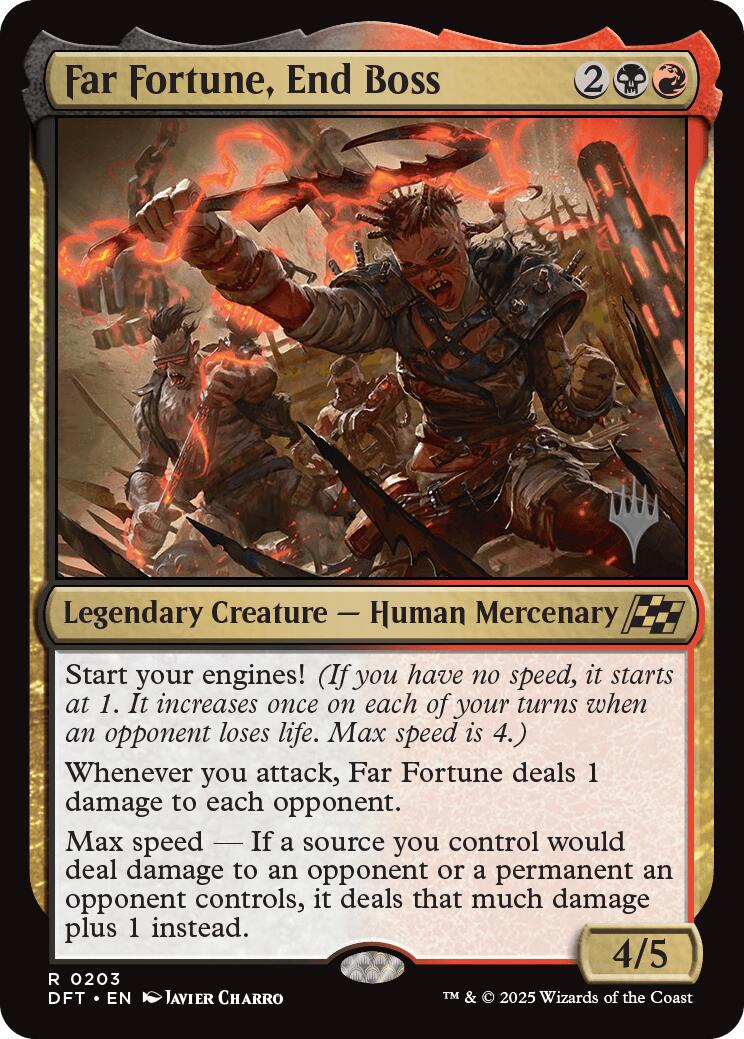 Far fortune, End Boss [Aetherdrift Promos] | Good Games Modbury