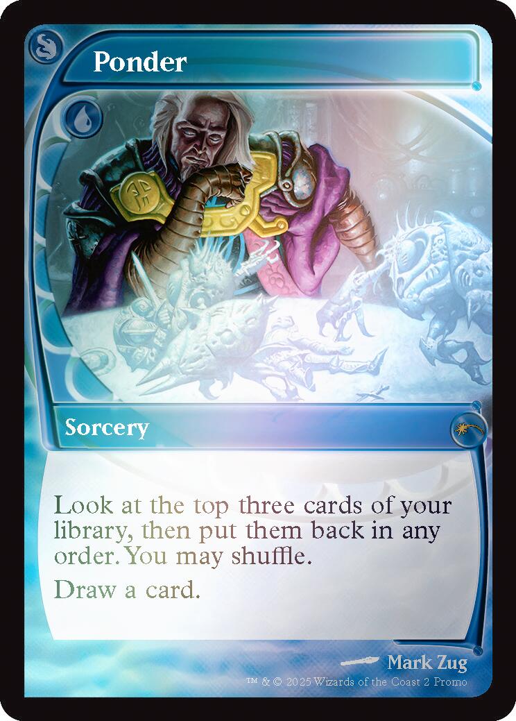 Ponder (Future Sight) [Secret Lair Drop Series] | Good Games Modbury