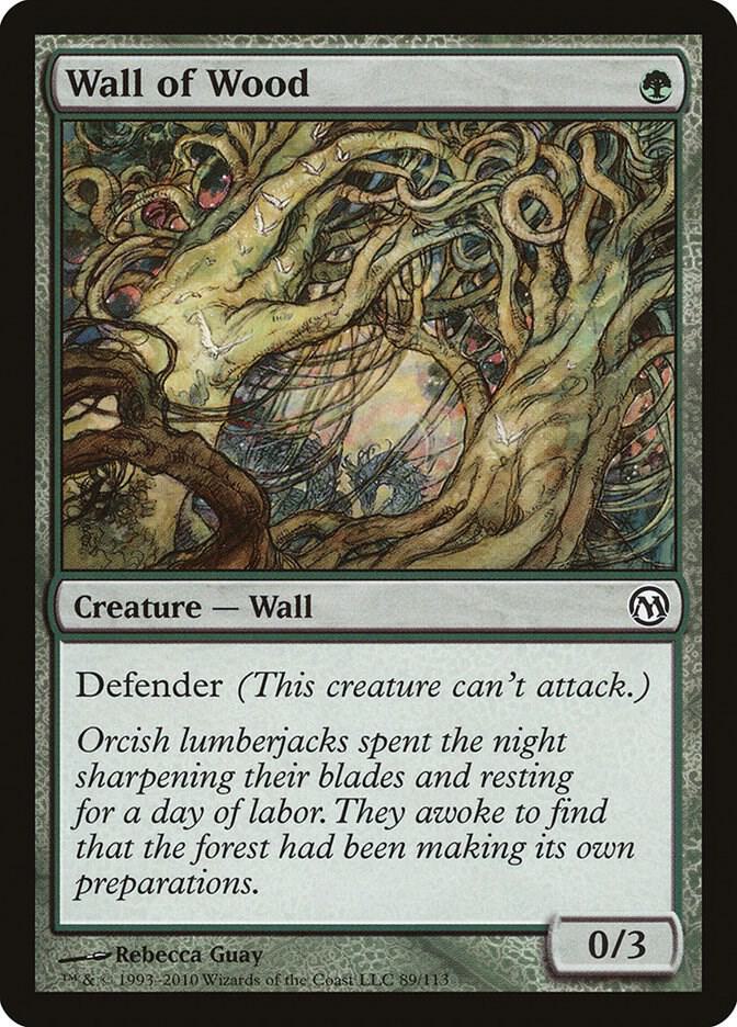 Wall of Wood 89/113 (Duels of the Planeswalkers)  | Good Games Modbury