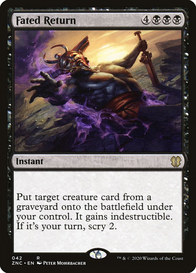 Fated Return 42/142 (Commander: Zendikar Rising)  | Good Games Modbury