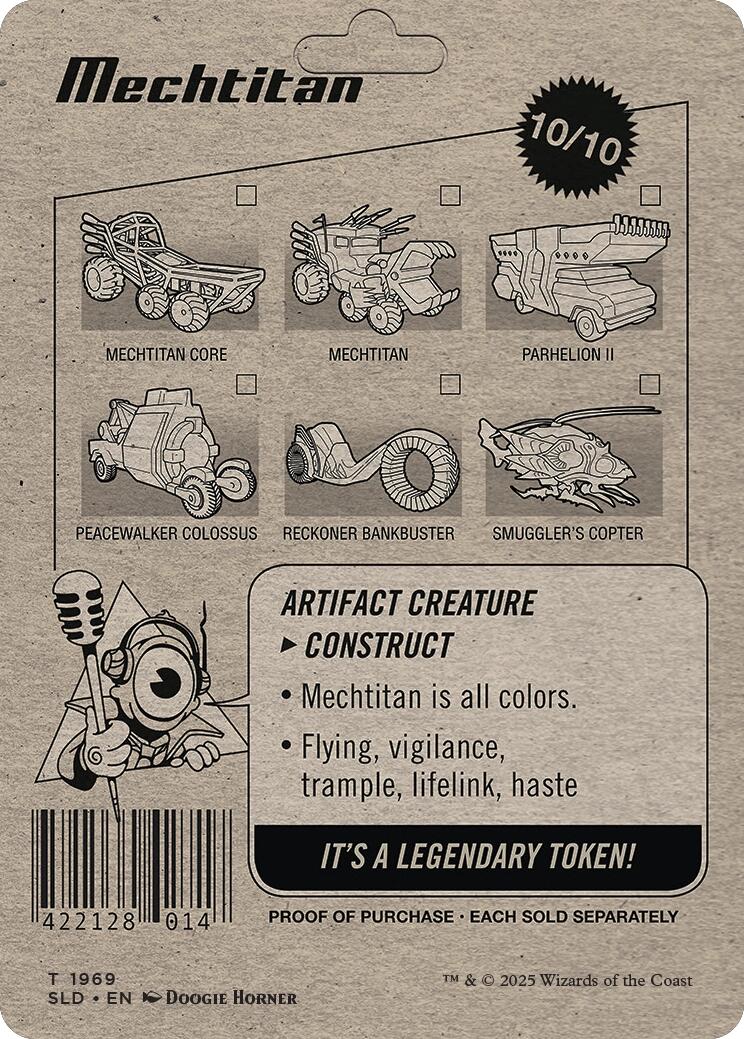Mechtitan Token [Secret Lair Drop Series] | Good Games Modbury