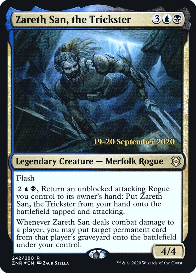 Zareth San, the Trickster [Zendikar Rising Prerelease Promos] | Good Games Modbury