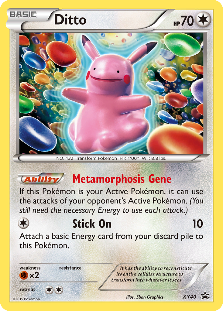 Ditto (XY40) [XY: Black Star Promos] | Good Games Modbury