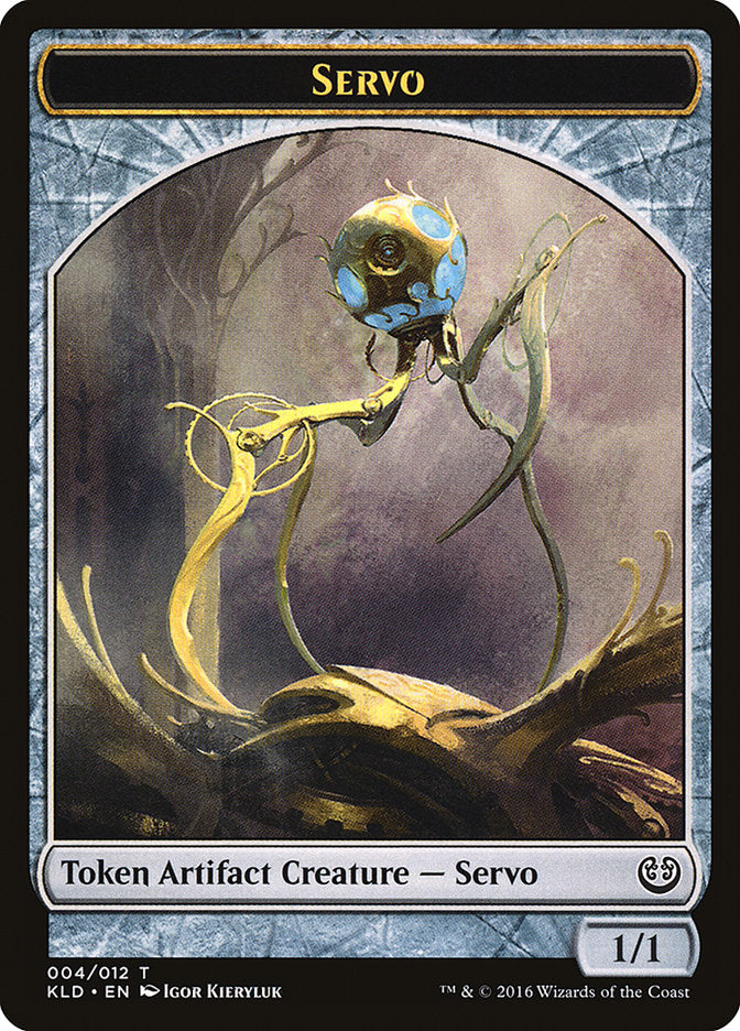 Servo Token (004/012) [Kaladesh Tokens] | Good Games Modbury