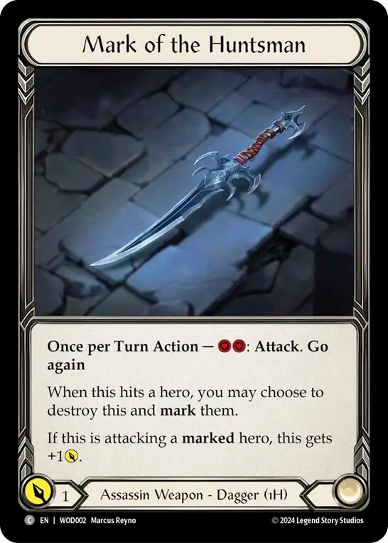 Mark of the Huntsman [WOD002] (The Hunted Arakni, Web of Deceit Blitz Deck) | Good Games Modbury