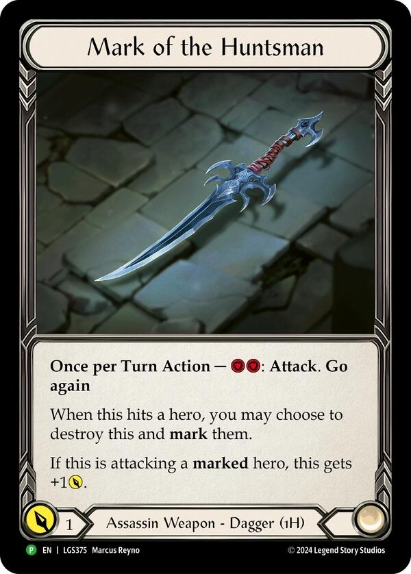 Mark of the Huntsman [LGS375] (Promo)  Rainbow Foil | Good Games Modbury