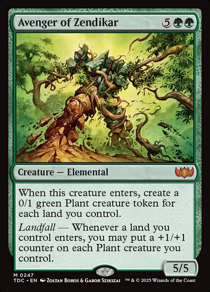 Avenger of Zendikar 247 (Commander: Tarkir: Dragonstorm)  | Good Games Modbury