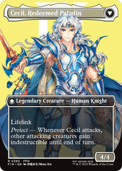 Cecil, Dark Knight // Cecil, Redeemed Paladin (Borderless) [FINAL FANTASY] | Good Games Modbury