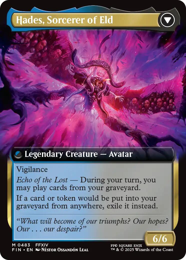 Emet-Selch, Unsundered // Hades, Sorcerer of Eld (Extended Art) [FINAL FANTASY] | Good Games Modbury