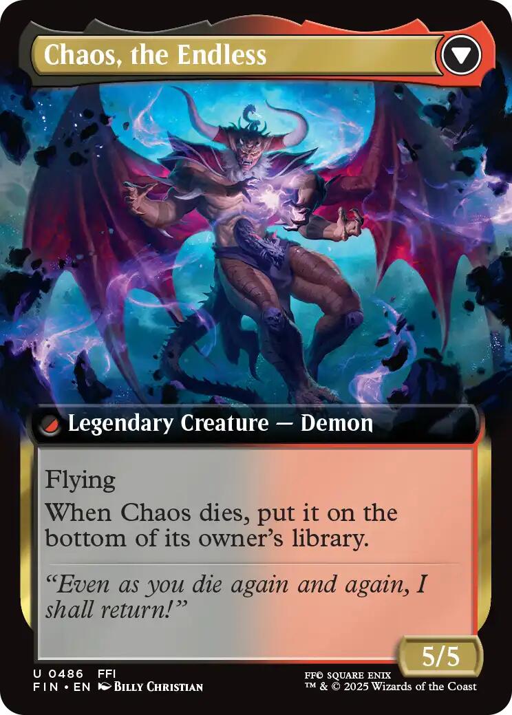 Garland, Knight of Cornelia // Chaos, the Endless (Extended Art) [FINAL FANTASY] | Good Games Modbury