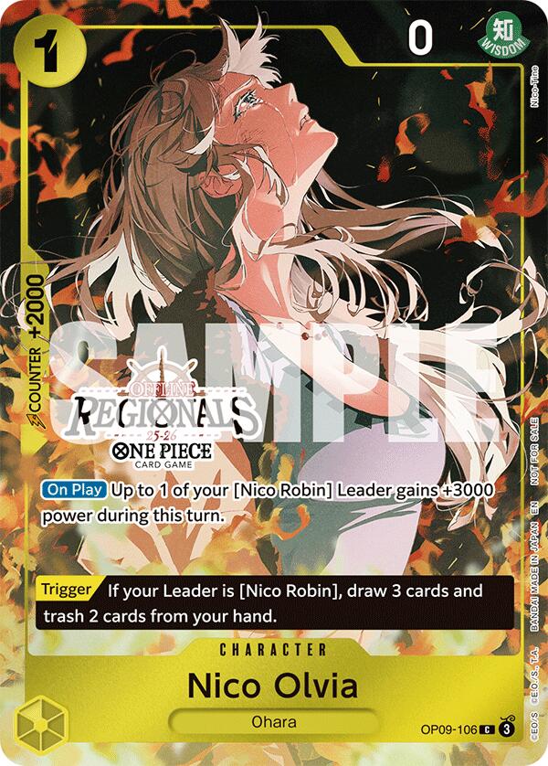 Nico Olvia (Offline Regional Participation Pack 2025 Vol.1) [One Piece Promotion Cards] | Good Games Modbury