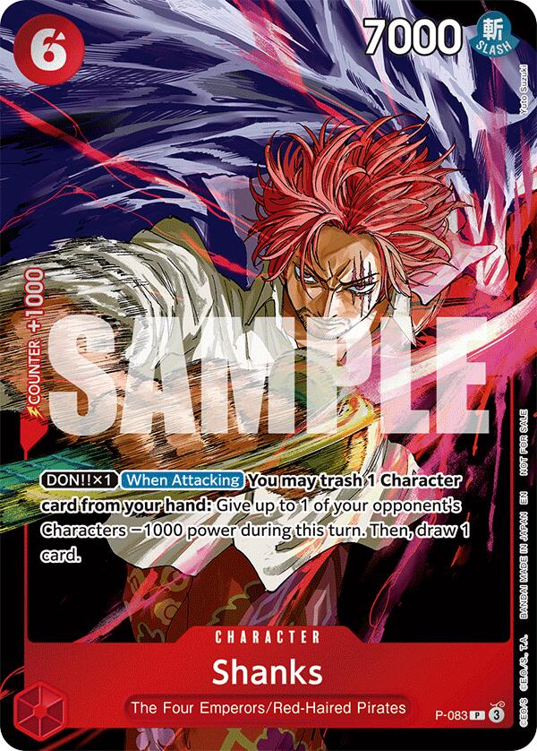 Shanks (Event Pack Vol. 6) [One Piece Promotion Cards] | Good Games Modbury