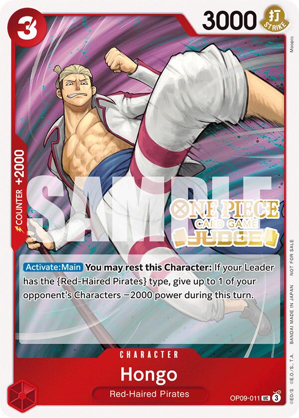 Hongo (Judge Pack Vol. 5) [One Piece Promotion Cards] | Good Games Modbury
