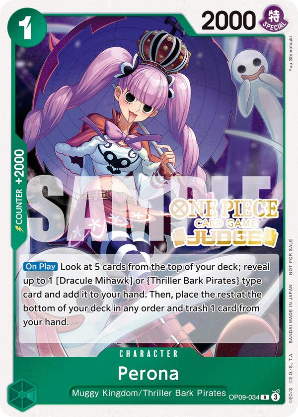 Perona (Judge Pack Vol. 5) [One Piece Promotion Cards] | Good Games Modbury