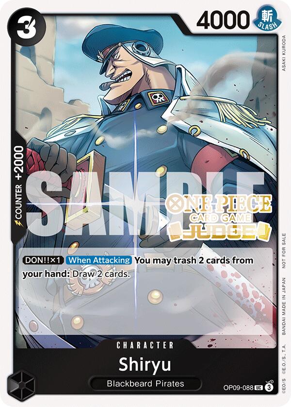 Shiryu (Judge Pack Vol. 5) [One Piece Promotion Cards] | Good Games Modbury