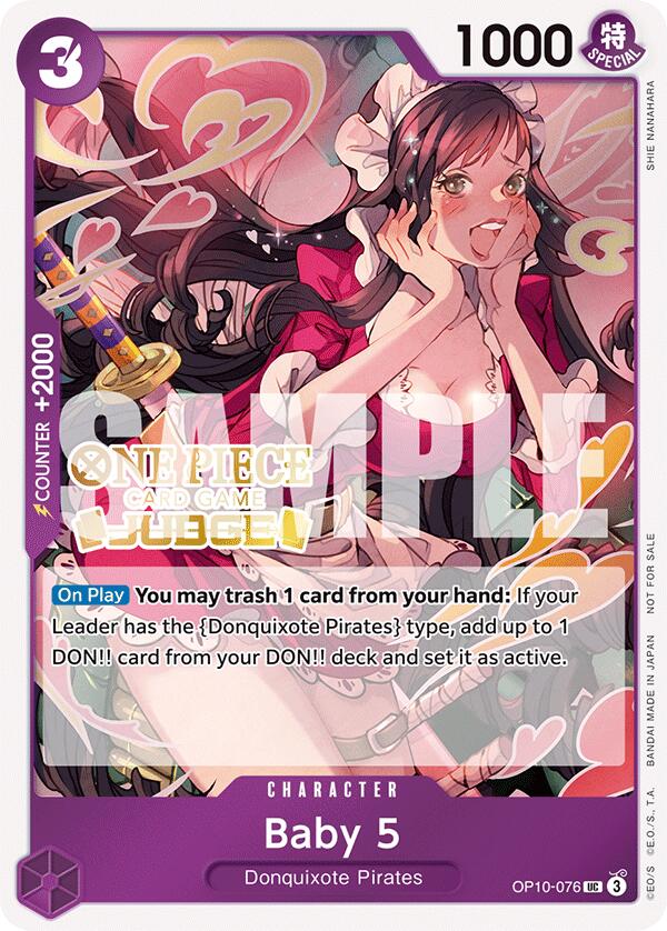 Baby 5 (Judge Pack Vol. 5) [One Piece Promotion Cards] | Good Games Modbury