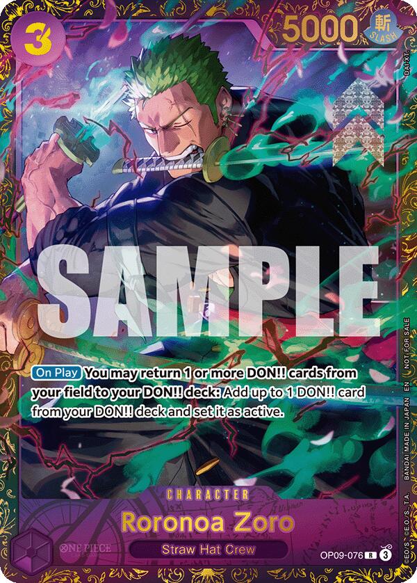 Roronoa Zoro (Championship 25-26 Regionals Season 1) [One Piece Promotion Cards] | Good Games Modbury