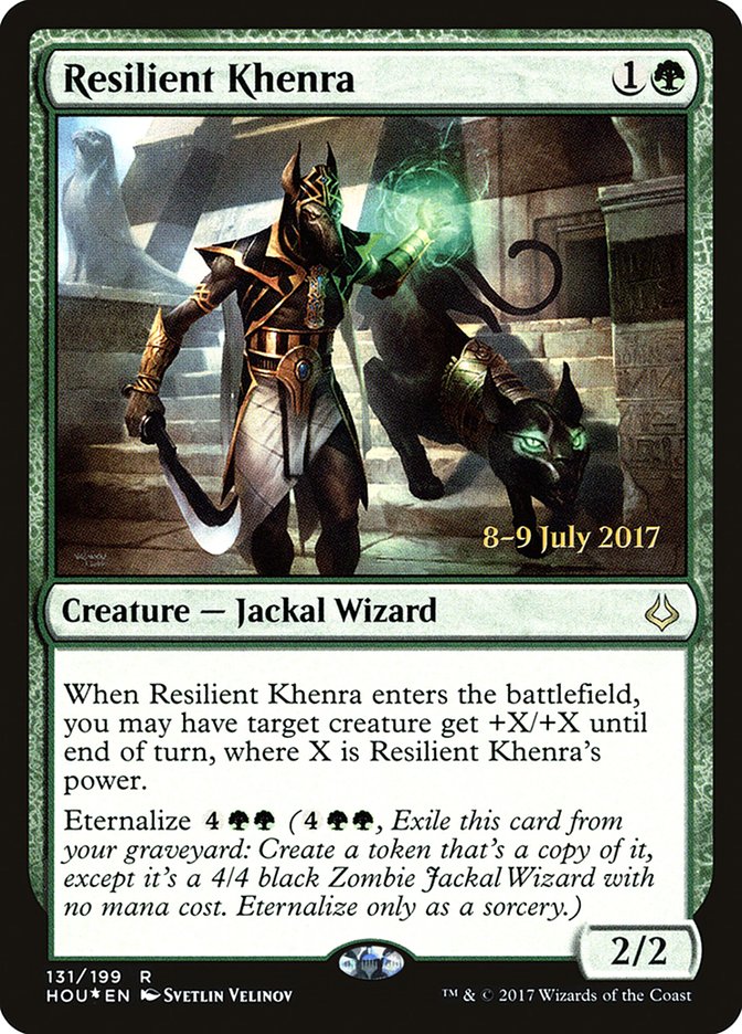 Resilient Khenra [Hour of Devastation Prerelease Promos] | Good Games Modbury
