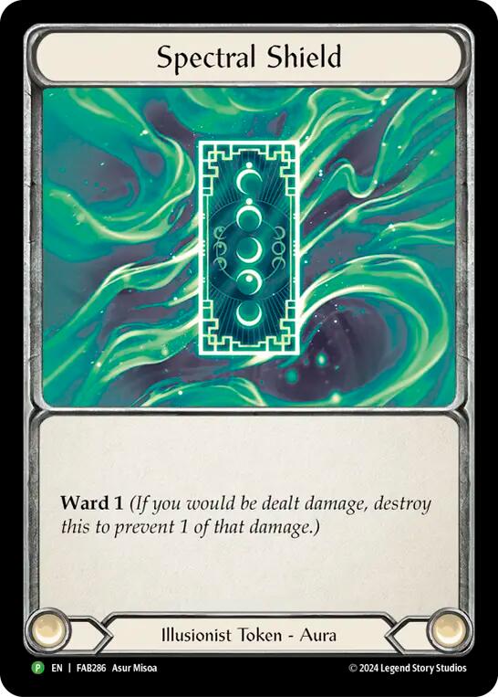 Spectral Shield [FAB286] (Promo)  Cold Foil | Good Games Modbury
