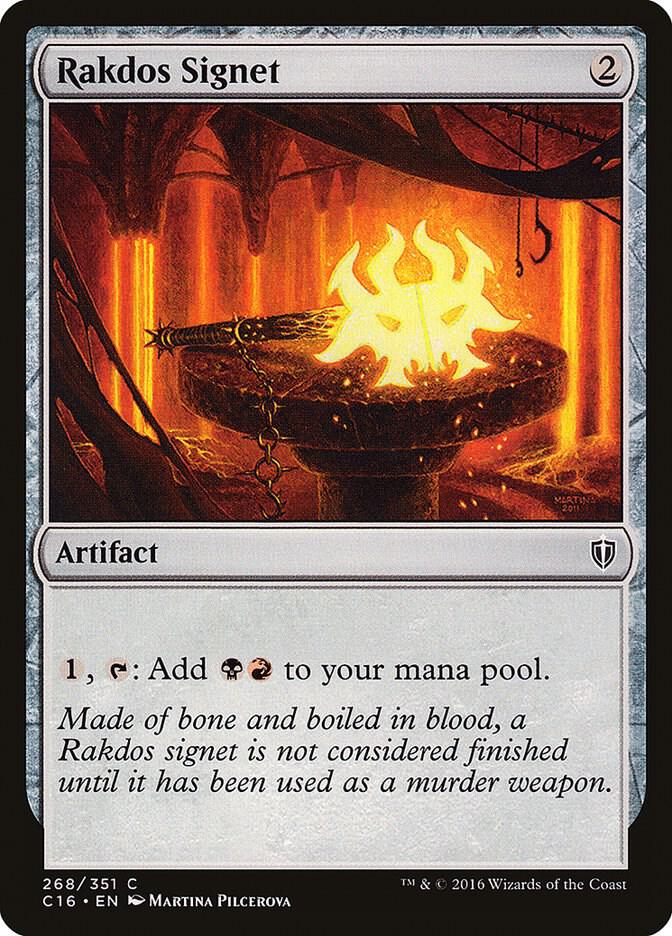 Rakdos Signet 268/351 (Commander 2016)  | Good Games Modbury