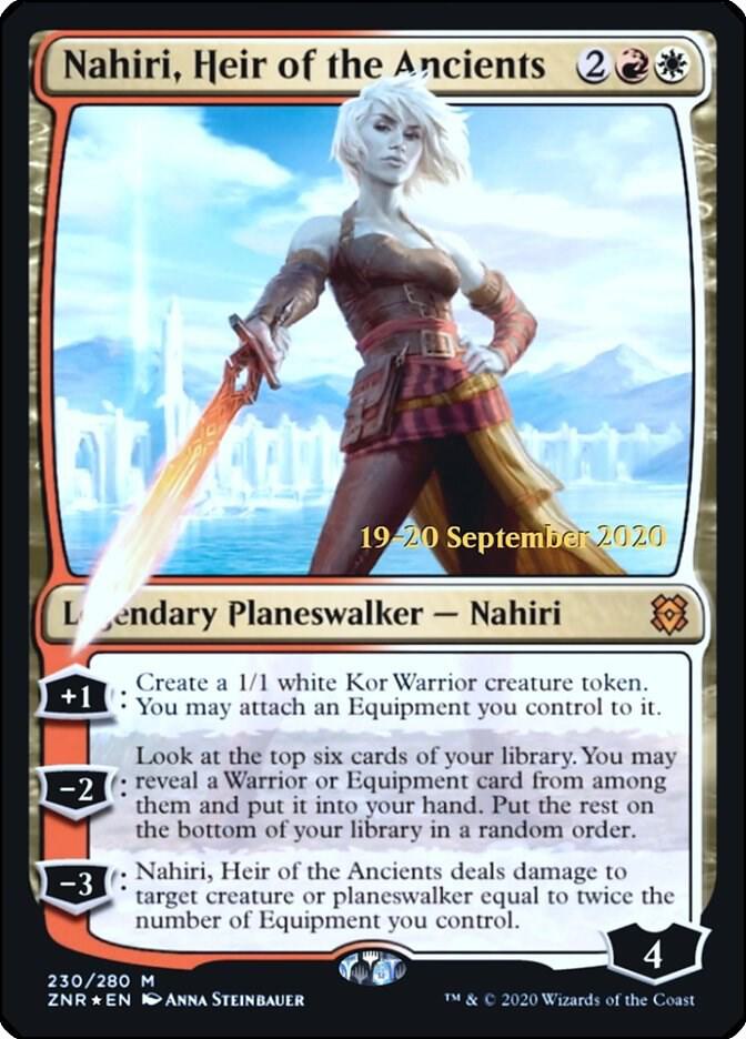 Nahiri Heir of the Ancients 230s/169 (Prerelease Cards)  - Foil | Good Games Modbury
