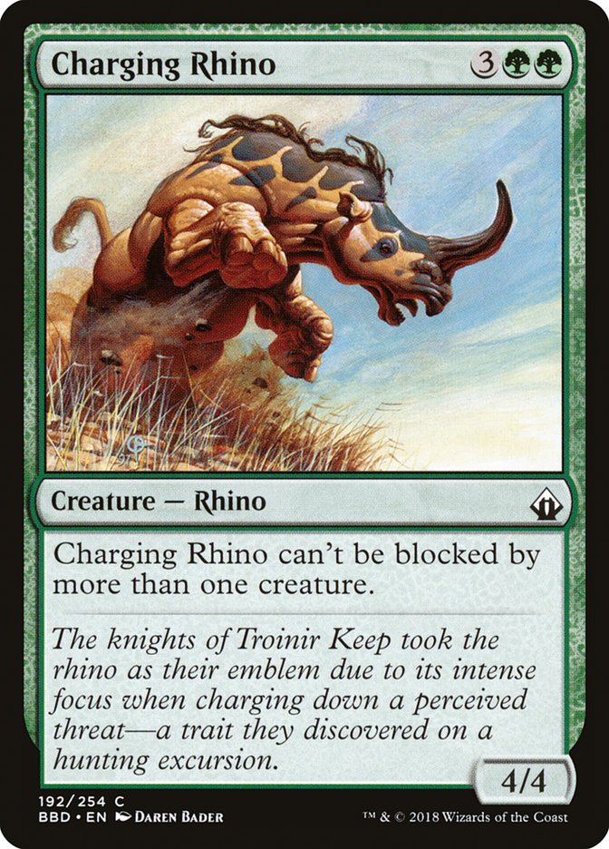 Charging Rhino 192/254 (Battlebond)  | Good Games Modbury