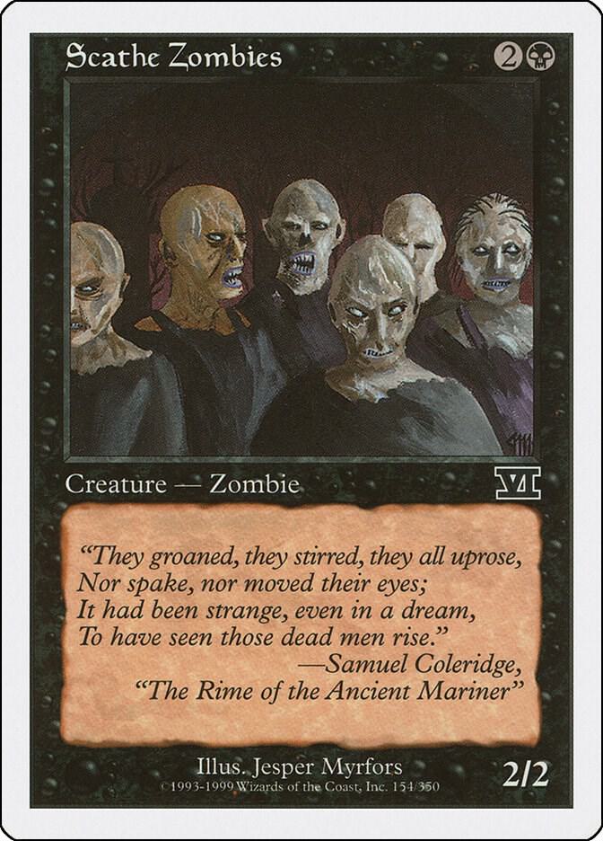 Scathe Zombies 154/350 (Classic Sixth Edition)  | Good Games Modbury