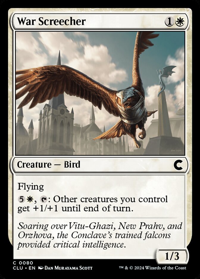 War Screecher 80/284 (Ravnica: Clue Edition)  | Good Games Modbury