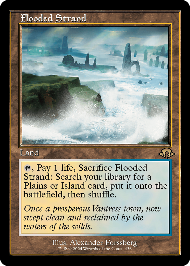 Flooded Strand (Retro) [Modern Horizons 3] | Good Games Modbury