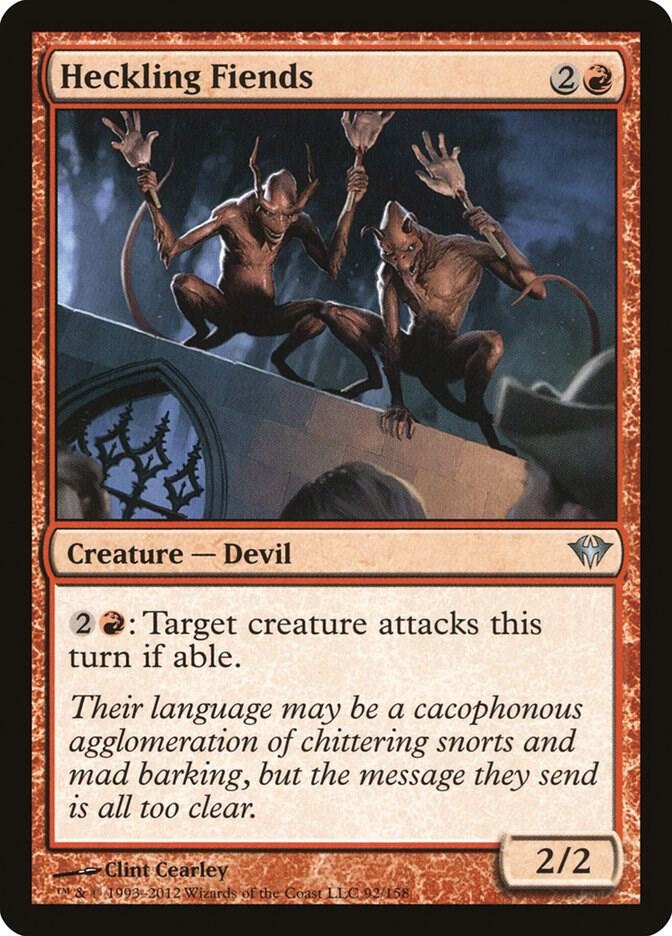 Heckling Fiends 92/158 (Dark Ascension)  - Foil | Good Games Modbury