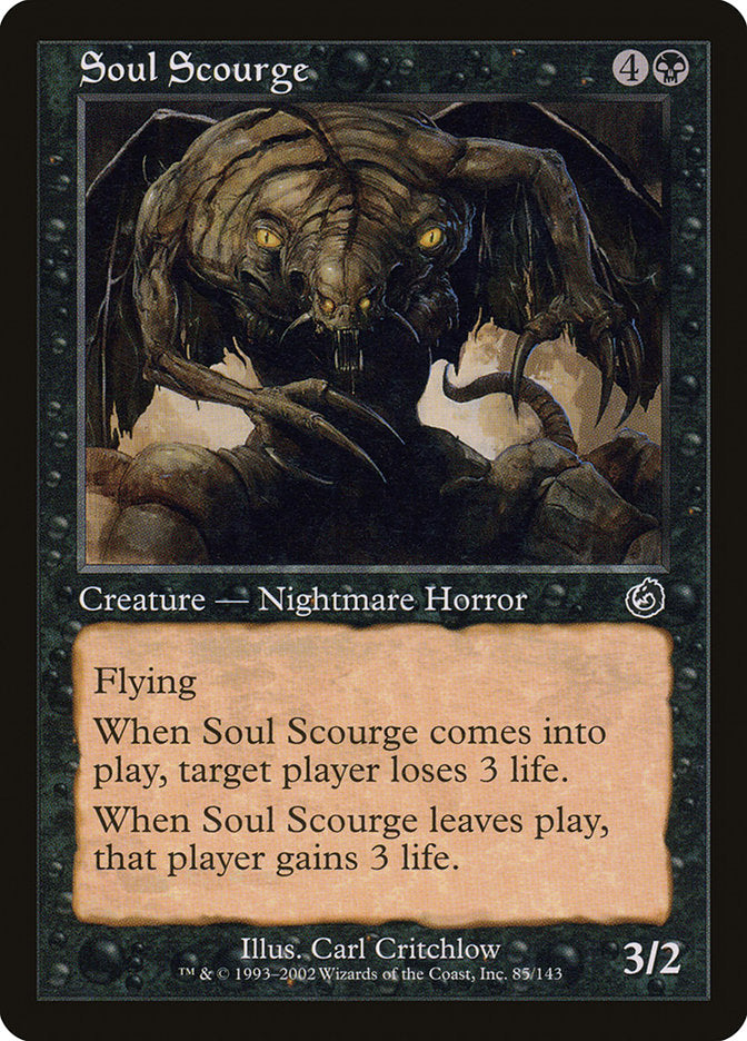 Soul Scourge 85/143 (Torment)  - Foil | Good Games Modbury